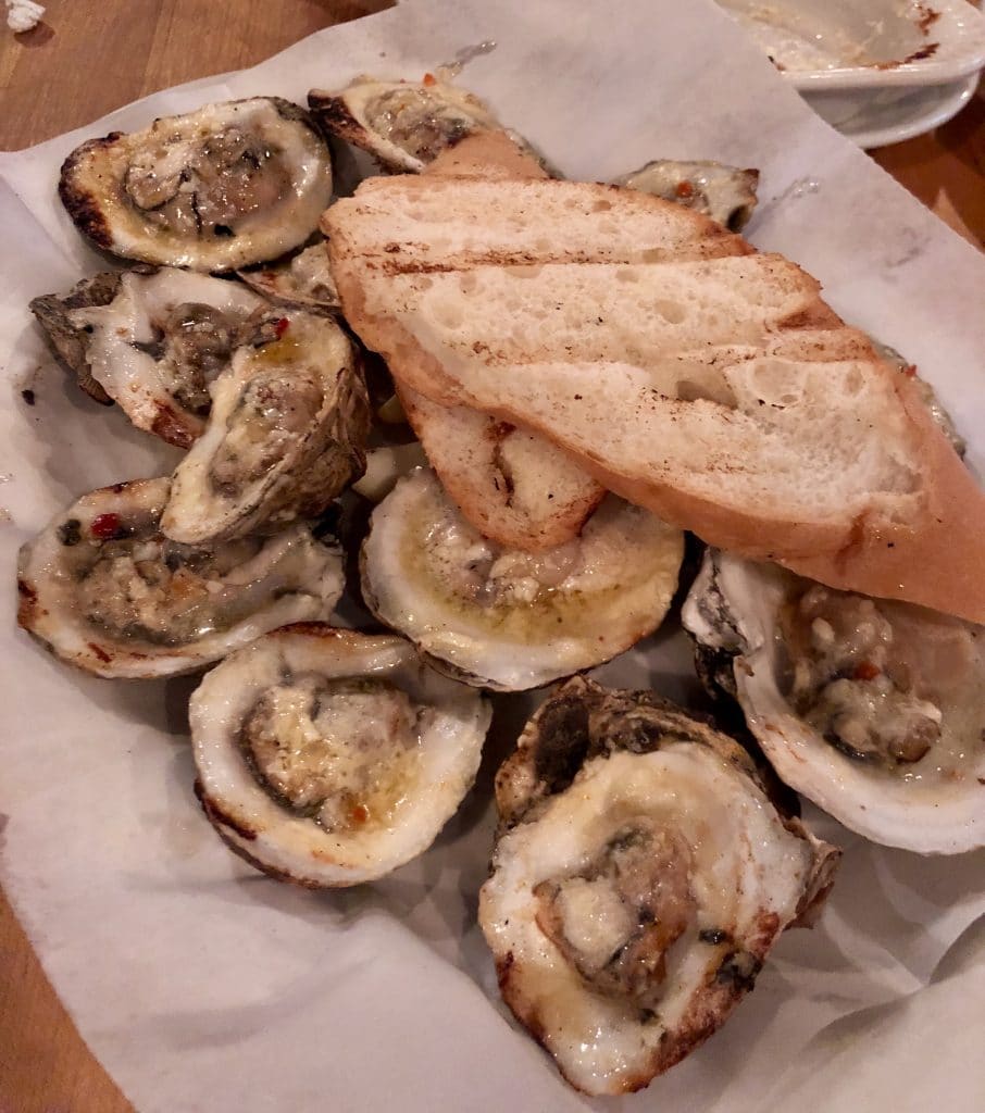 Charbroiled Oysters