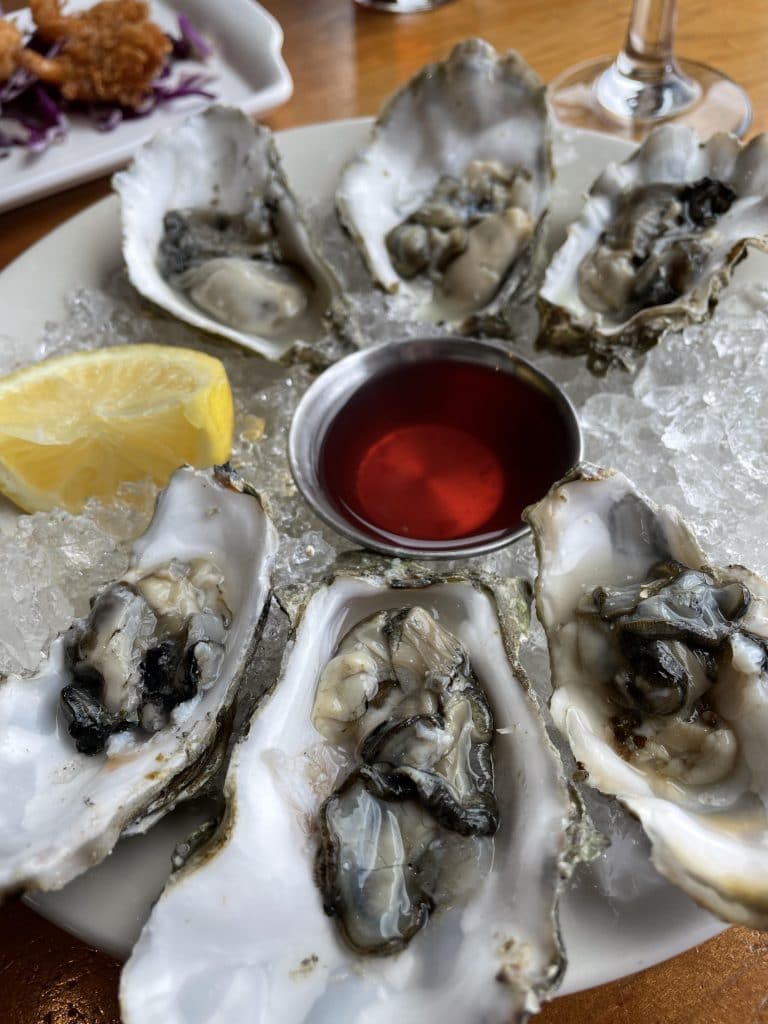 Samish Bay Oysters on the 1/2