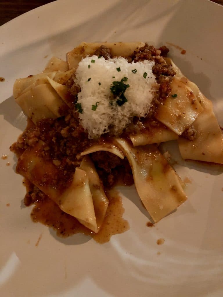 Pappardelle alla Bolognese