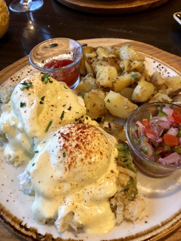 Dungeness Crab Eggs Benedict