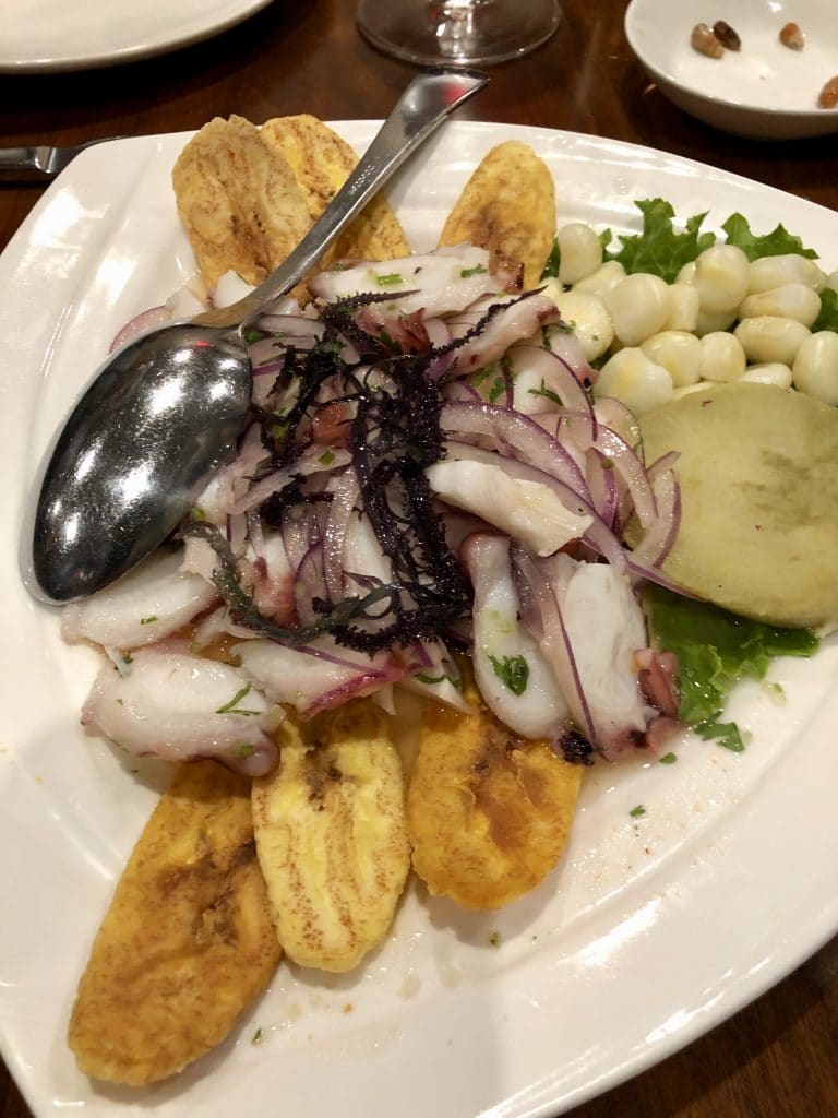 Ceviche Pulpo