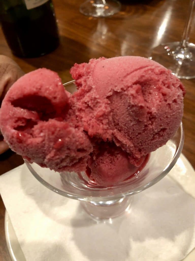 Helado de Mazamorra Morada