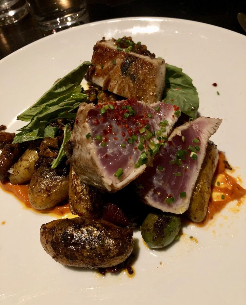 Seared Blackfin Tuna