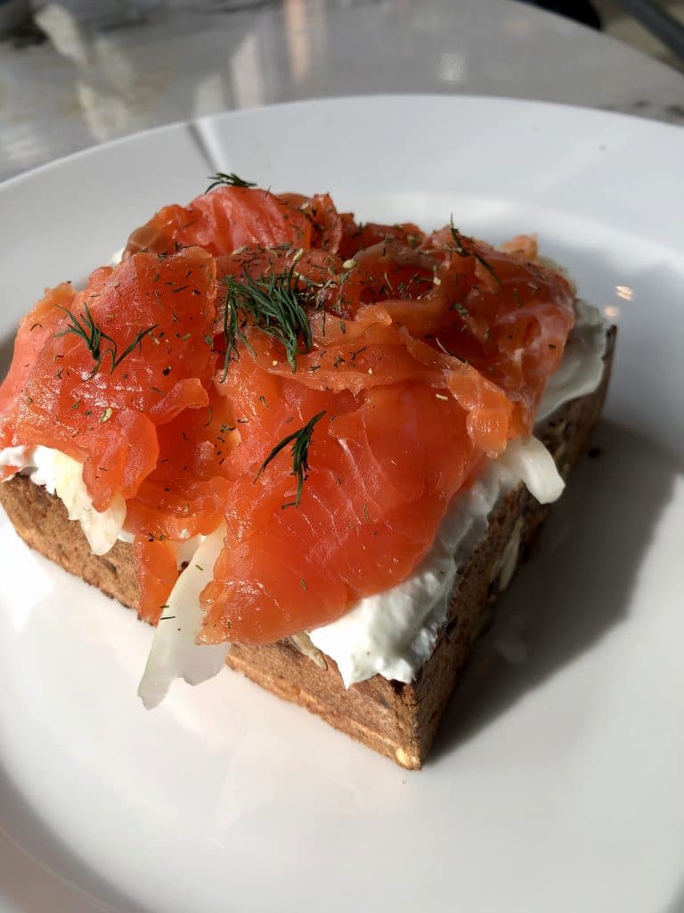 Salmon Toast