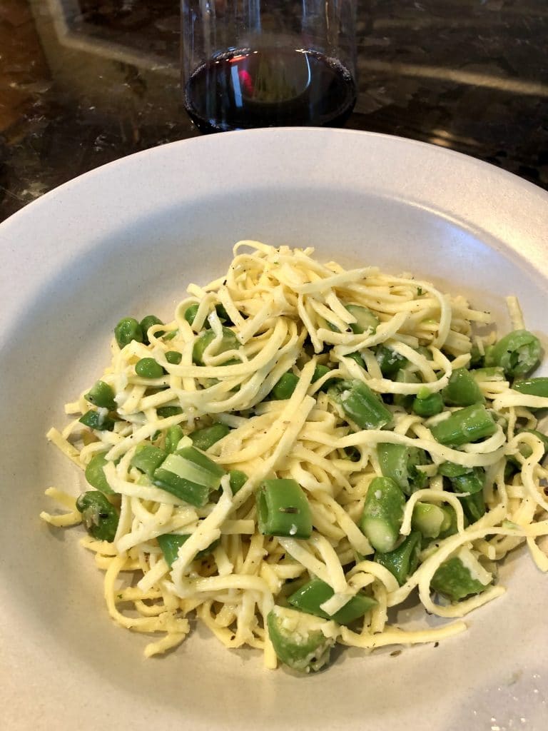 Vegetable Linguine