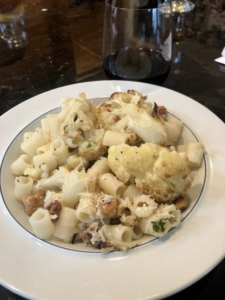 Roasted Cauliflower Pasta Bowl