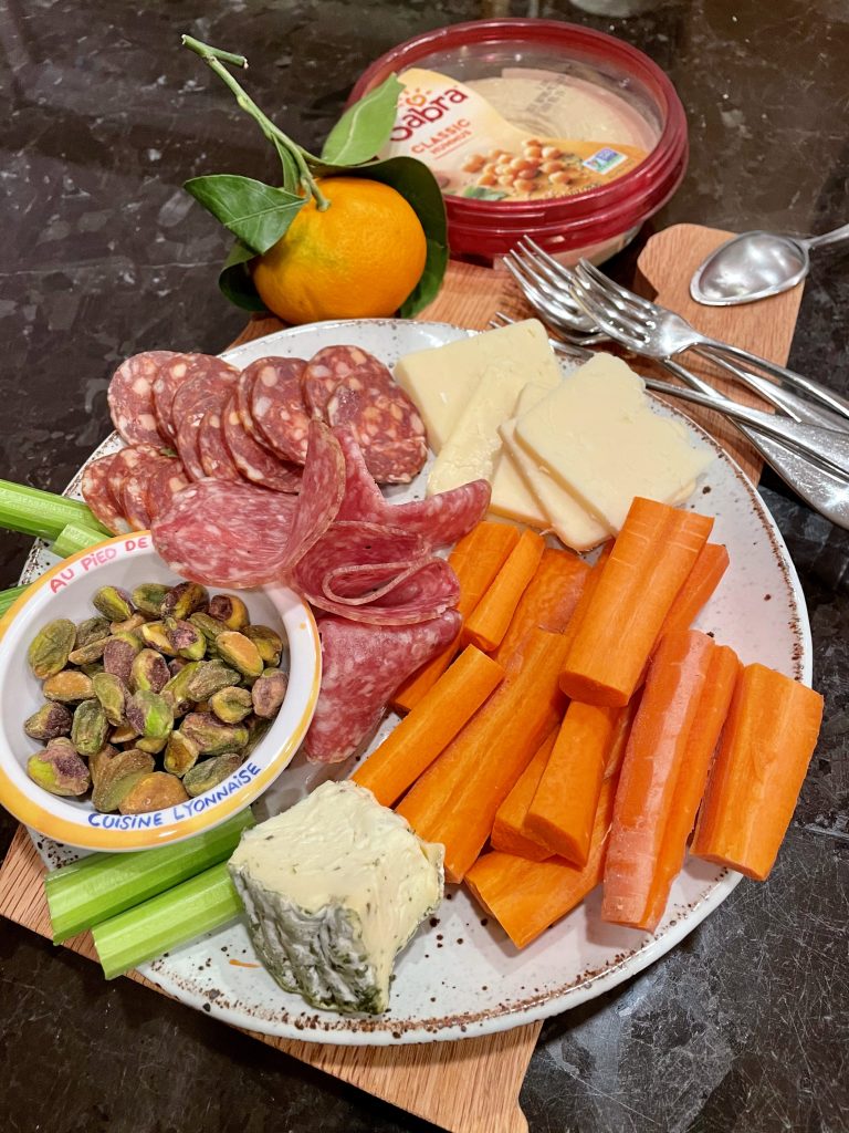 Charcuterie, Veggies and Cheese