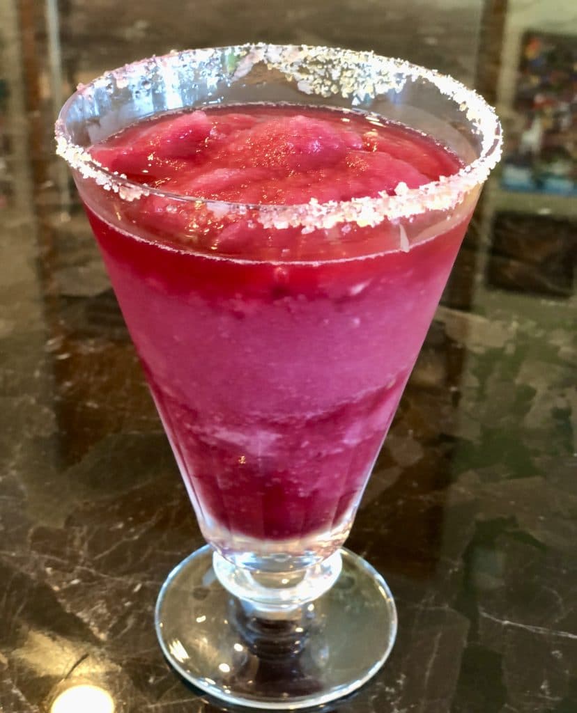 Frozen Pomegranate Margarita