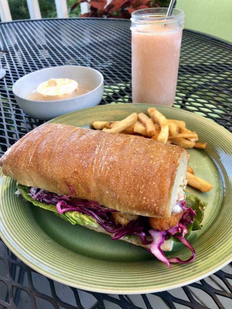 Cajun Shrimp Po Boy