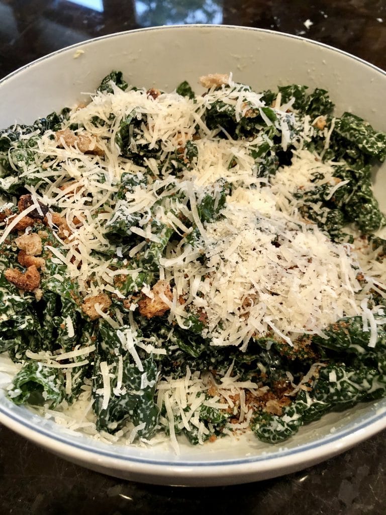 Kale Caesar Salad