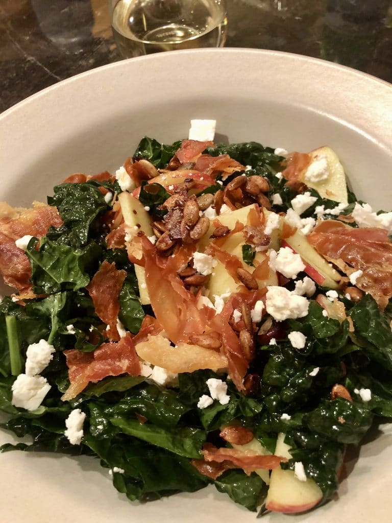 Honeycrisp Apple and Kale Salad