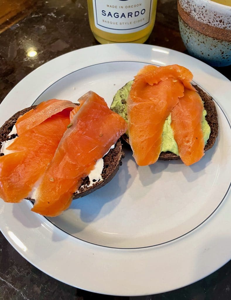 Gravlax and Bagels