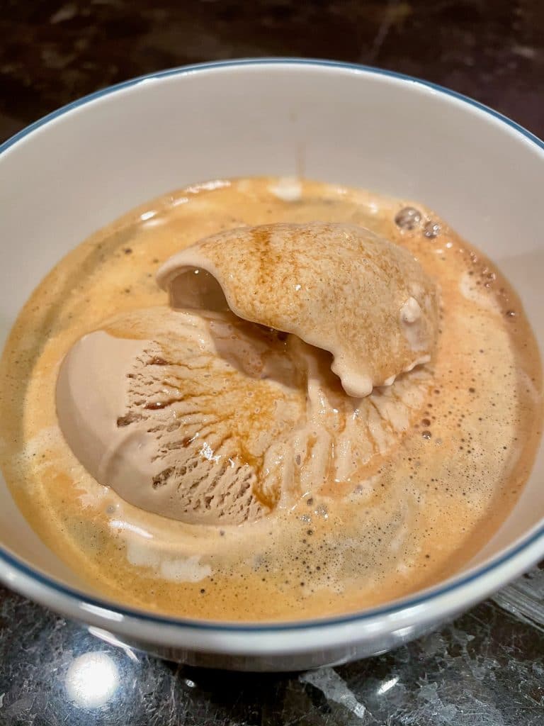 Salted Caramel Affogato