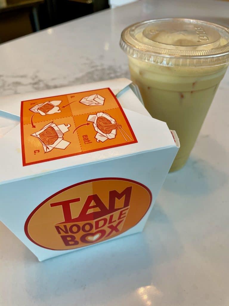 Order Up with Mango Milk Tea