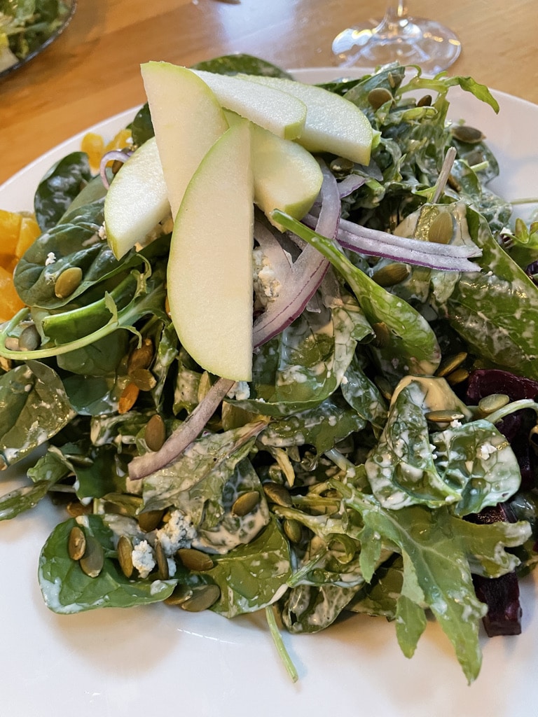 Beet and Blue Salad
