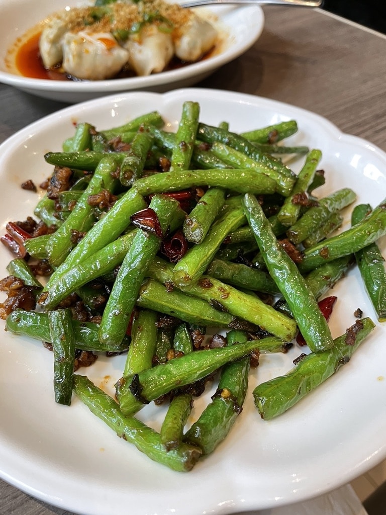 French Bean with Minced Pork