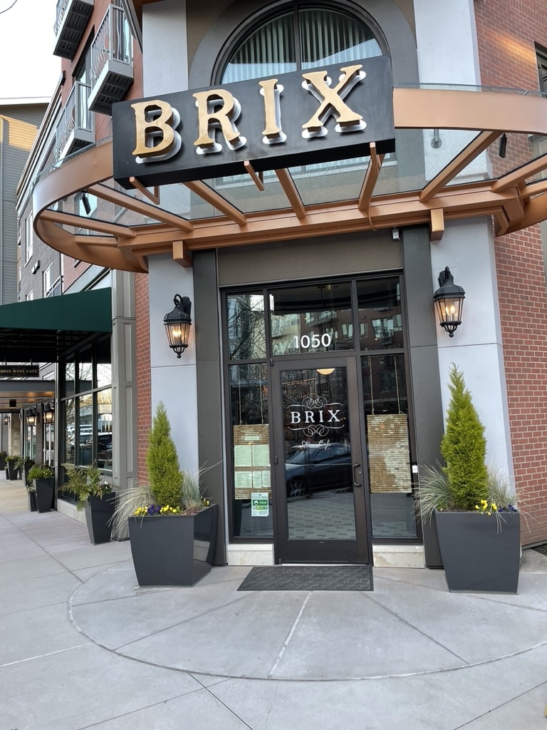 Entrance Brix Wine Café