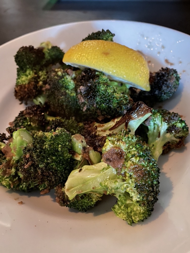 Warm Broccoli Salad