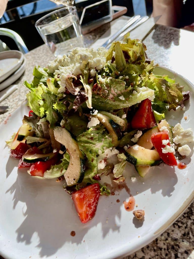 Strawberry and Cucumber Salad