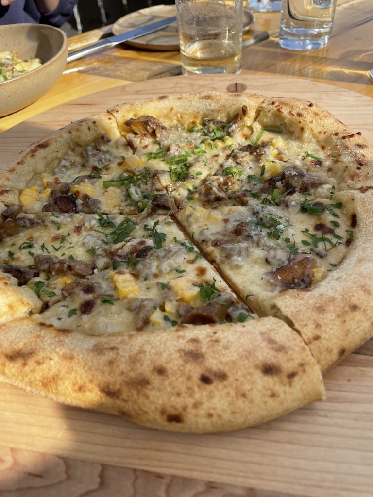 Mushroom Pizza