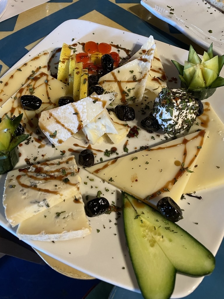 Mediterranean Cheese Platter