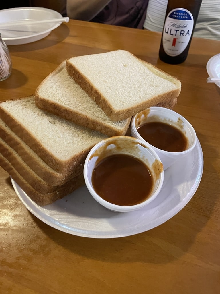 Classic: BBQ Sauce and White Bread