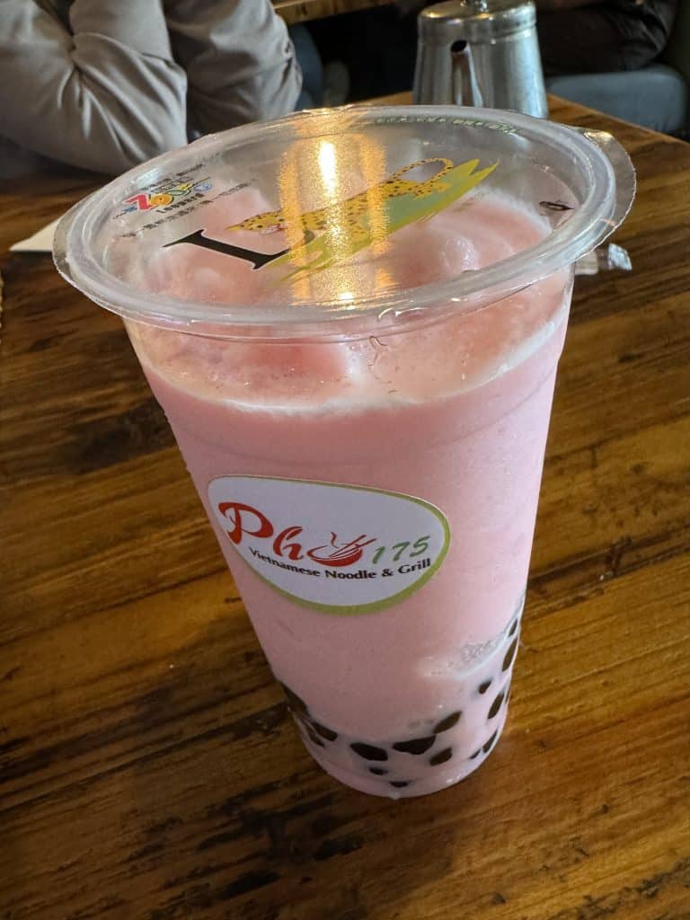 Watermelon Bubble Tea