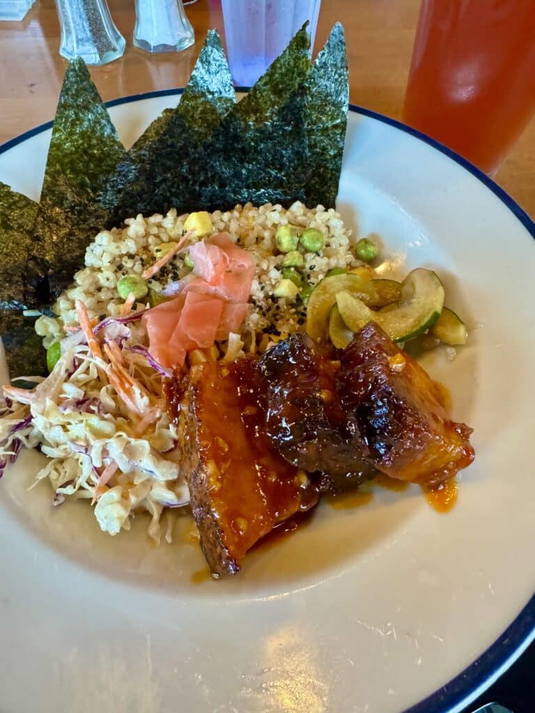 The Runners Rice Bowl with Pork Belly