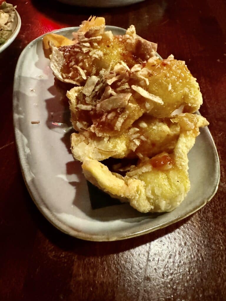 Quail Egg Wontons