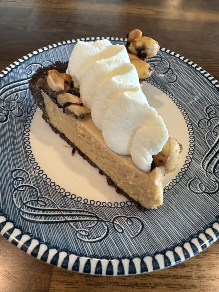 Peanut Butter Shoyu Icebox Pie